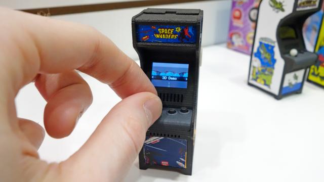 Playing Retro Games On These Tiny Arcade Cabinets Is Still More Fun Than On A Smartphone