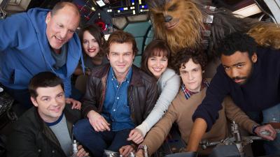 The Millennium Falcon Is Packed In The First Cast Photo From The Han Solo Movie
