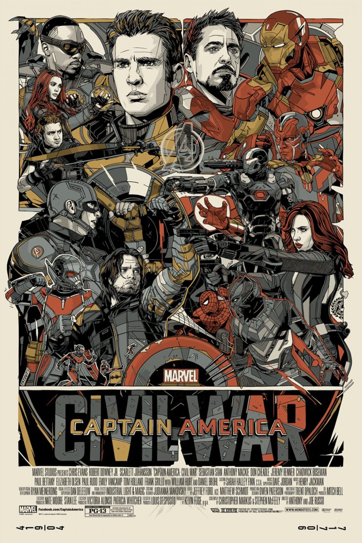 Captain America: Civil War Is Captured Perfectly In This Insanely Epic New Poster