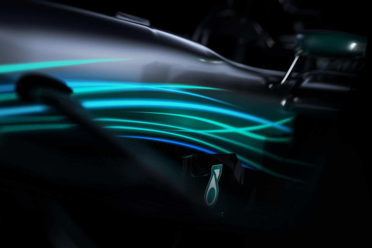 Good News: Mercedes’ Formula One Car At Least Has A Pretty Nose