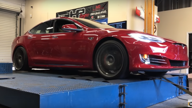 Here Is How Much Torque The Tesla Model S P100D Makes On The Dyno