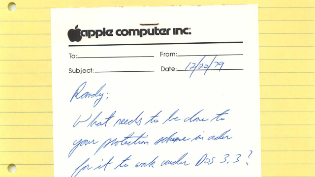 Treasure Trove Of Internal Apple Memos Discovered In Thrift Store