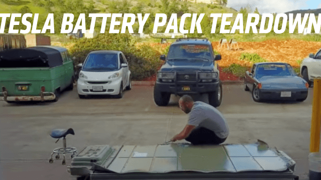 This Teardown Of A Tesla Model S Battery Pack Is Pretty Fascinating