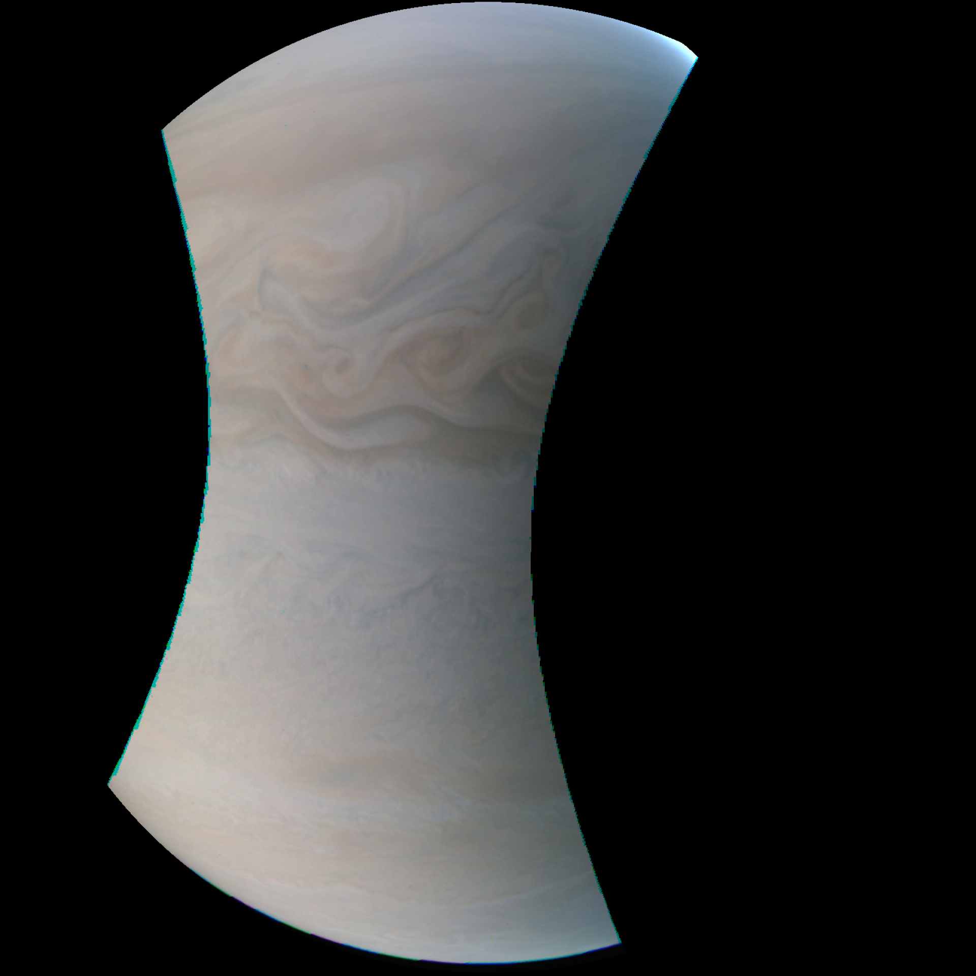 New Close-Up Image Of Jupiter’s Turbulent Region Is Breathtaking