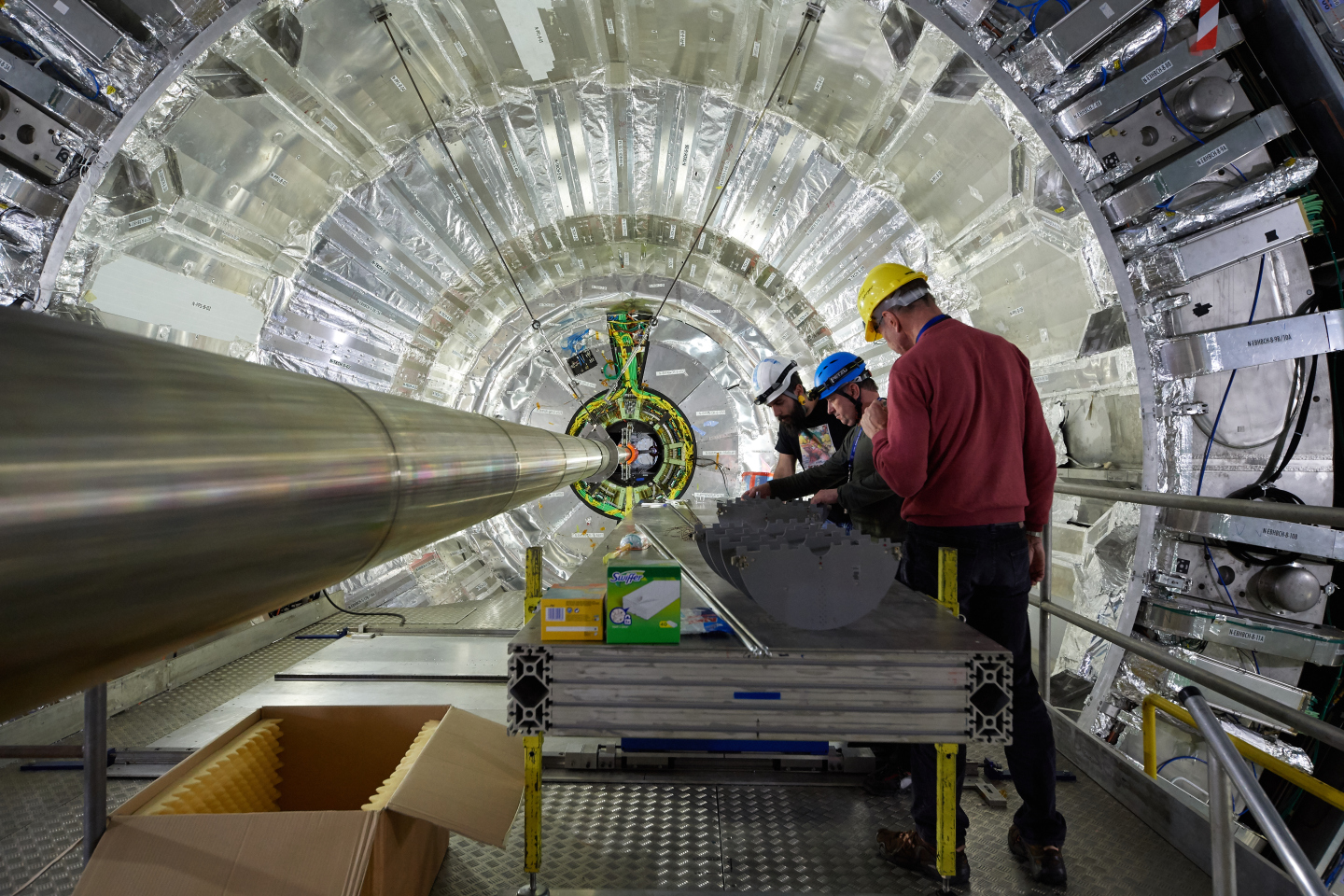 Watch A Large Hadron Collider Experiment Get A Major Upgrade