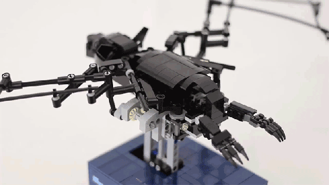 Cleverly Engineered Lego Bat Flaps Its Wings Just Like The Real Thing