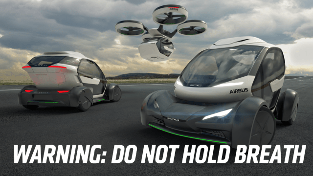 Airbus Has A Flying Car Concept That’s Just Two Years Away From Never Happening