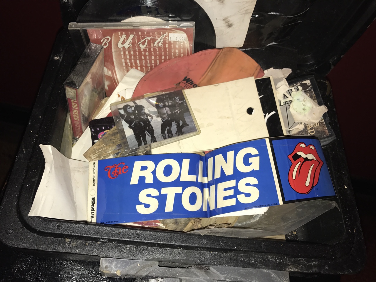 Music Memorabilia Time Capsule Opened Prematurely, Which Is No Big Deal Because It Happens To A Lot Of Guys