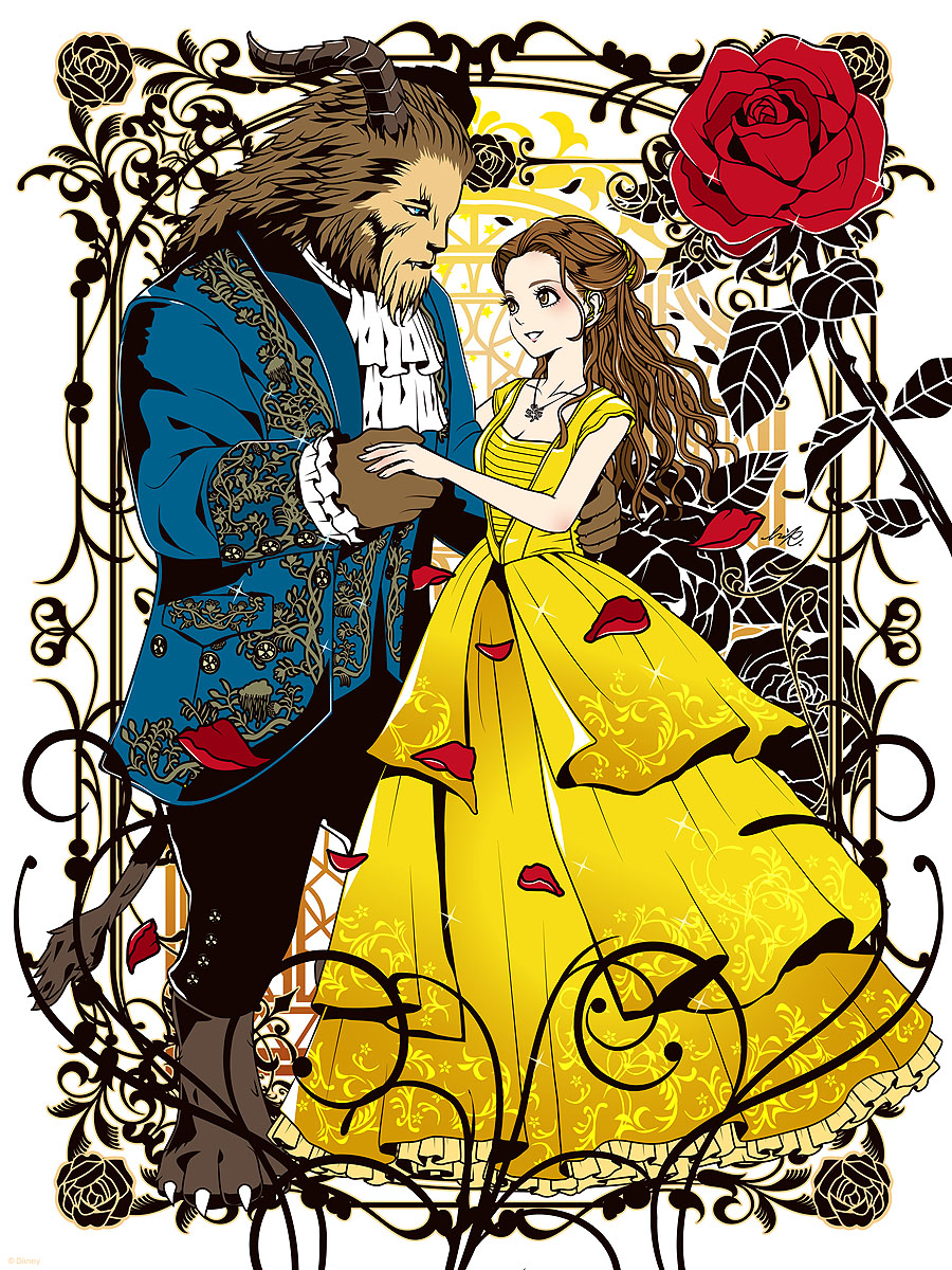 This Beauty And The Beast Art Show Is, Well, Beautiful