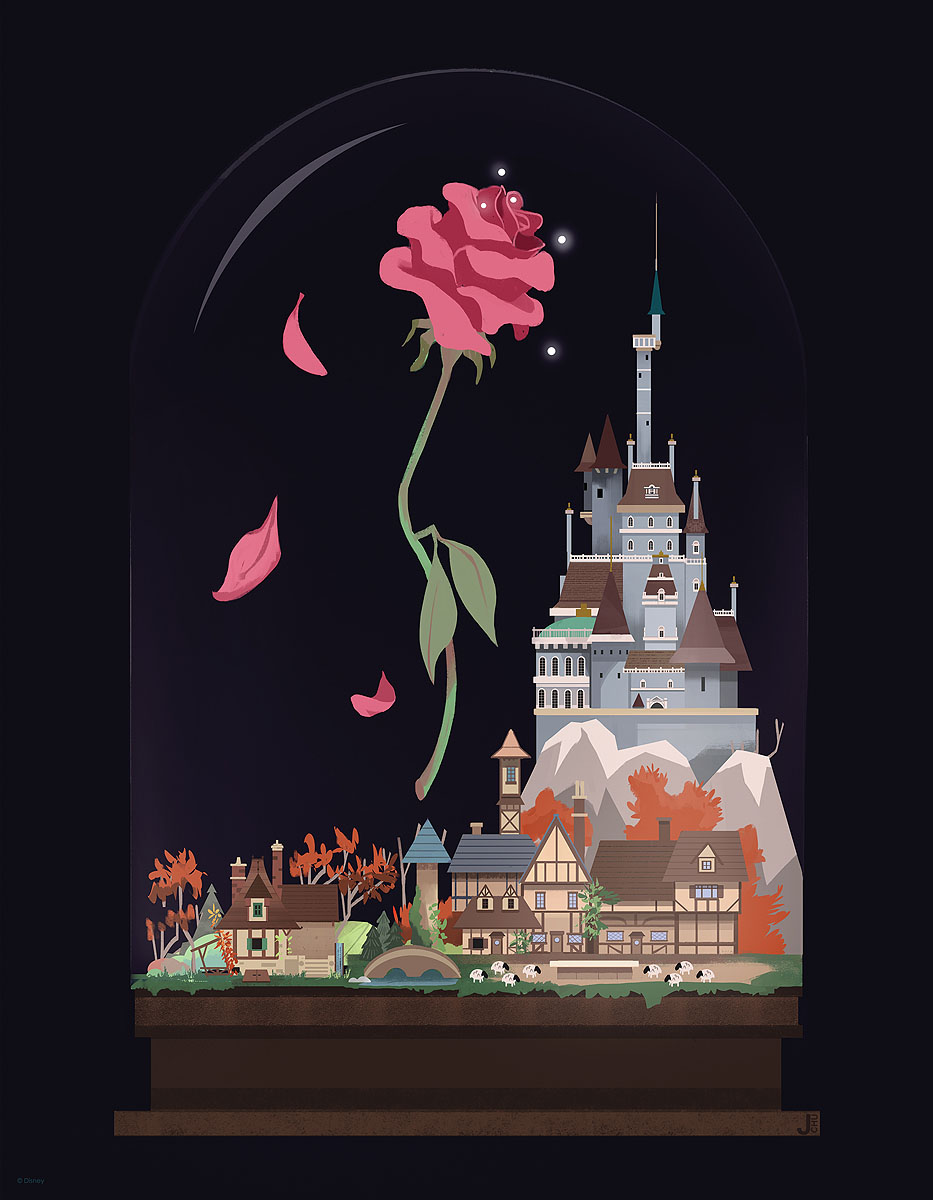 This Beauty And The Beast Art Show Is, Well, Beautiful