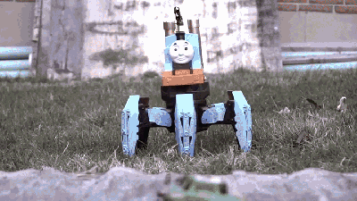 Walking RC Flamethrower Is Thomas The Tank Engine Meets Mad Max