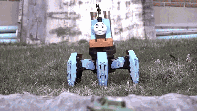 Walking RC Flamethrower Is Thomas The Tank Engine Meets Mad Max