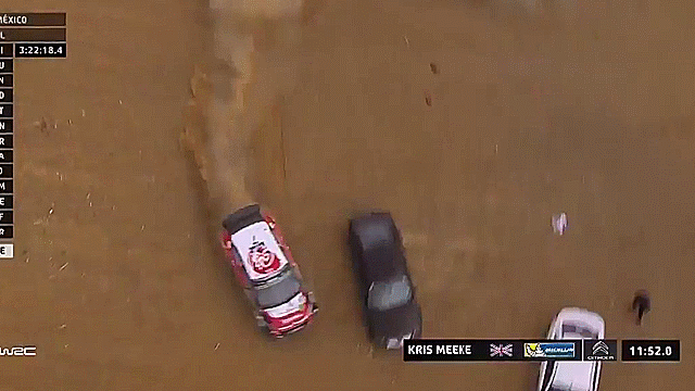 WRC Driver Gets Lost In Parking Lot, Wins Rally Anyway