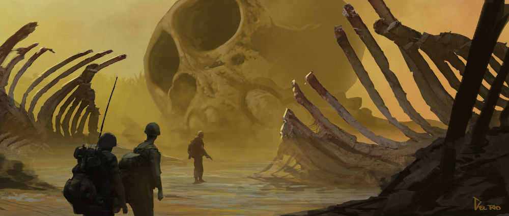 This Gorgeous Kong: Skull Island Concept Art Is Fit For A King