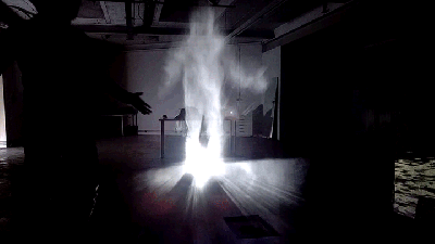 Using Projectors And Fog, This Artist Created The Creepiest Ghost Effect We’ve Ever Seen