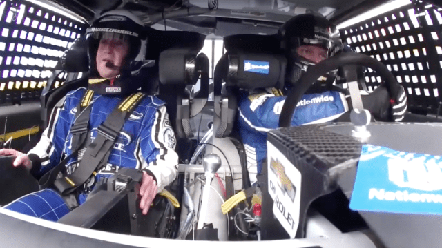 Mark Zuckerberg Just Rode In A Race Car With Dale Earnhardt Jr. And He Looked So Scared