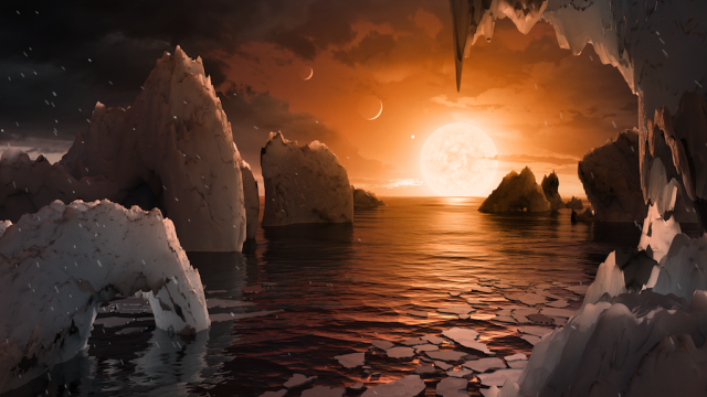 Alien Life Could Be Island Hopping Between TRAPPIST-1 Planets