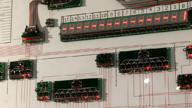 Understand Microprocessors By Looking At This Beautiful Blinking ‘Megaprocessor’