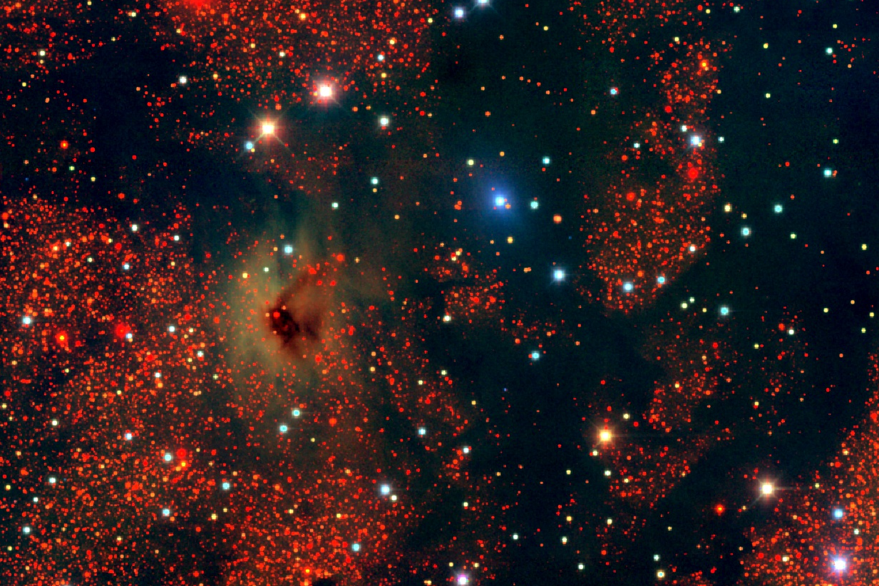 An Astrophysics Simulation Demonstrates How Dusty Space Is