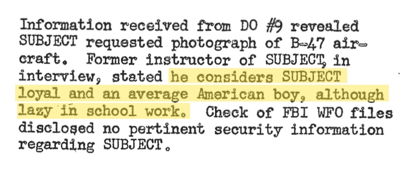 US Diplomat Was Investigated For Spying As A Kid Because He Kept Writing To Boeing Asking For Photos
