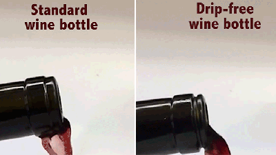 The Greatest Scientific Breakthrough Of Our Time Is This Drip-Free Wine Bottle