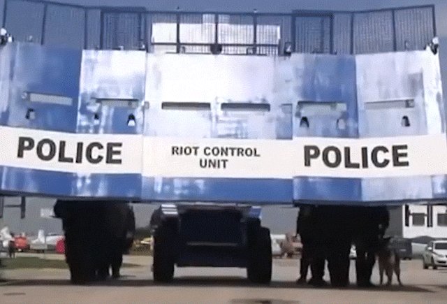 This Dystopian Riot Control Truck Is The Vehicle Of The Future