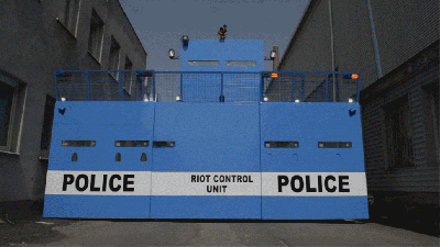 This Dystopian Riot Control Truck Is The Vehicle Of The Future