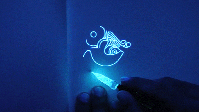 The Bob Ross Of Glow-in-the-Dark Drawing