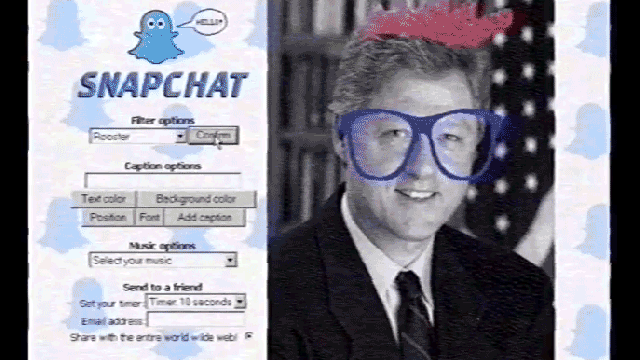 A ’90s Version Of Snapchat Would Have Been A Whole Lot Less Confusing