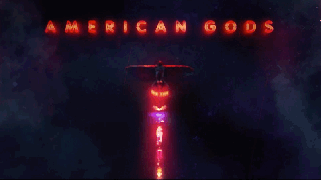 The American Gods Title Sequence Is A Trippy Neon Nightmare