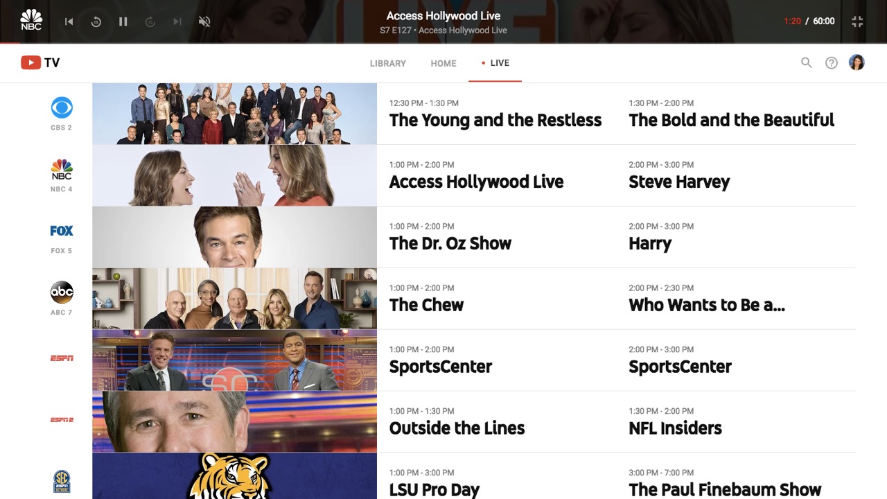 YouTube TV Isn’t Perfect, But It’s Very Promising
