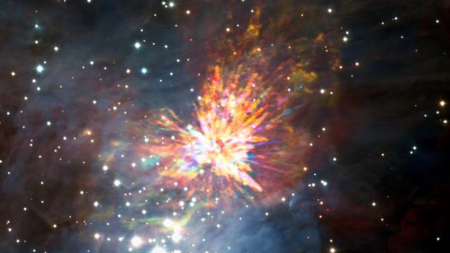 This Mind-Blowing Stellar Explosion Is A Beautiful Mess