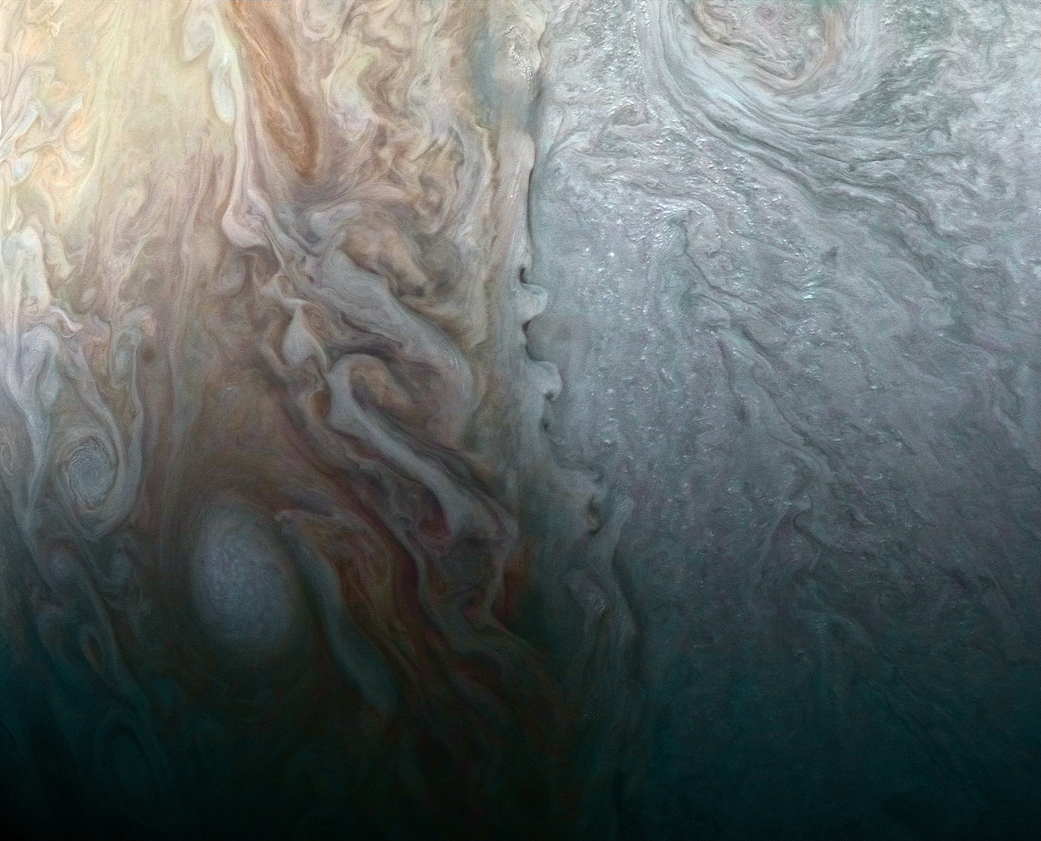 New Up-Close Image Of Jupiter’s Stormy Clouds Is Mind-Blowing