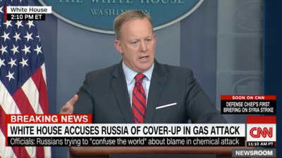 Sean Spicer Concedes Hitler Used Chemical Weapons On Jews In ‘The Holocaust Centres’