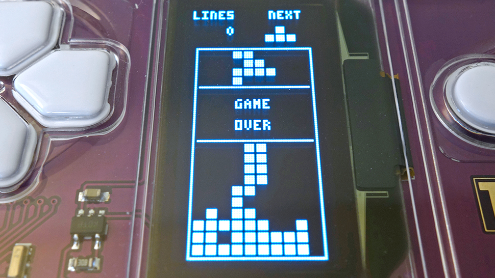 Playing Tetris On A Business Card Is Everything I Hoped It Would Be