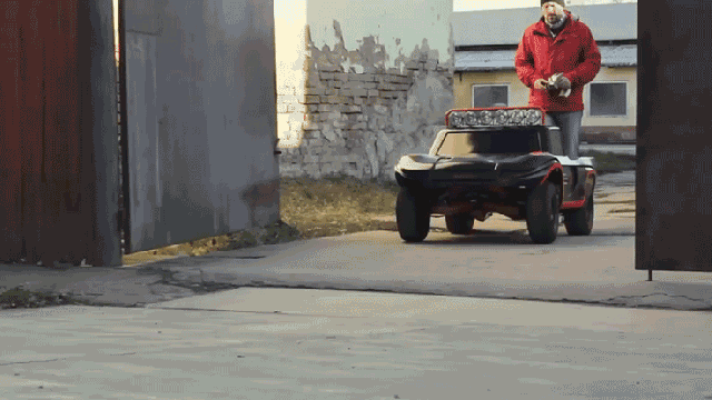 This Giant RC Truck Is The Barbie Jeep’s $7000 Off-Roading Cousin