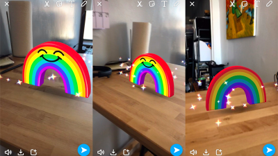 Snapchat’s Dumb New ‘World Lenses’ Feel Like Magic
