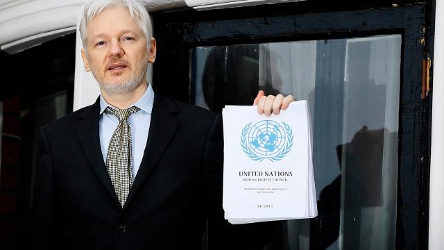 Julian Assange Tweets About Possibly Running In The UK Election