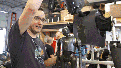 You Only Have Six Months To Build This Wearable K-2SO Puppet For Halloween