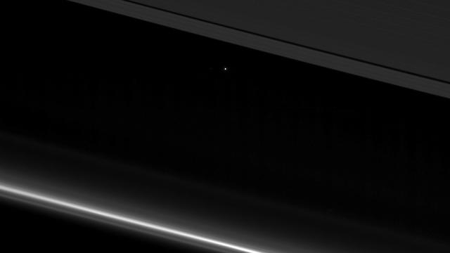 This Picture Of Earth From Within Saturn’s Rings Will Make You Emotional