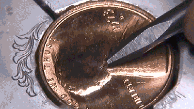 Watch This Talented Carver Turn A Lincoln Penny Into A Morbid Masterpiece