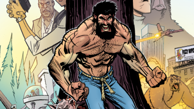 If Wolverine And Hercules Had A Kid, He’d Probably Be Like Shirtless Bear-Fighter 