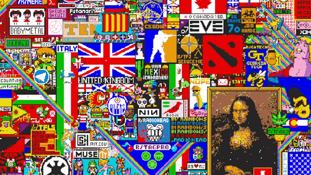 Find Out All The Stories From Reddit’s Massive Collaborative Art Project