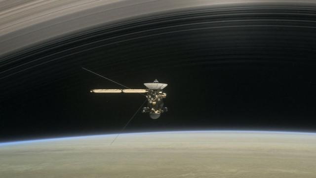 This Is Our First ‘Sound’ From The Creepy Void Inside Saturn’s Rings