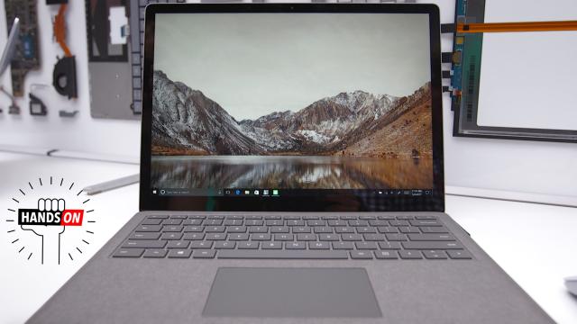 Microsoft’s Surface Laptop: The Gizmodo Hands On