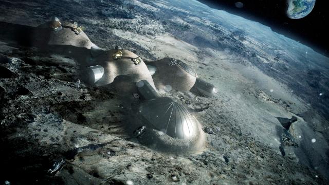 Lunar Colonists May Make Bricks From Moon Dust And Sunlight