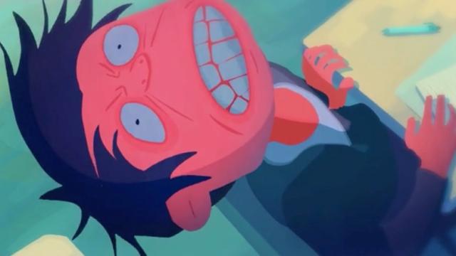 The Struggle Is Surreal For A Student Who Can’t Stay Awake In This Animated Short