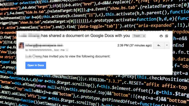 A Dangerously Convincing Google Docs Phishing Scam Is Spreading Like Wild [Updated]