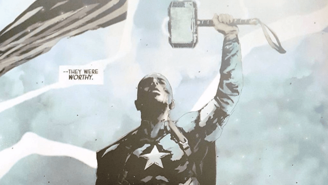 How The Hell Is Steve Rogers, The Supreme Leader Of Hydra, Wielding Thor’s Hammer?