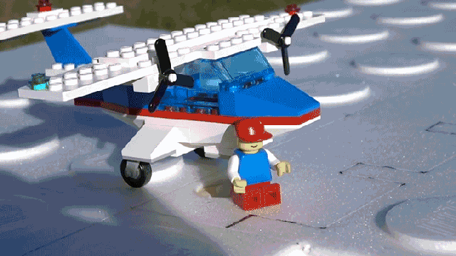 An Aerospace Engineer Turned A Classic LEGO Set Into An RC Plane That Actually Flies
